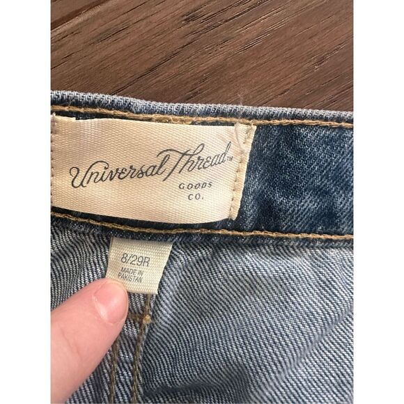Target Universal Thread Patch Cotton Jeans size 8 - Picture 8 of 9